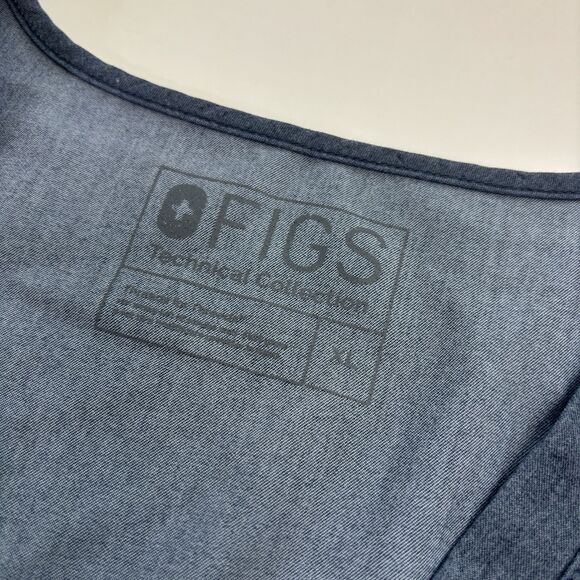 Figs Scrub Top Casma Three Pocket Scrub Shirt Women's Xl - Graphite - Picture 7 of 7